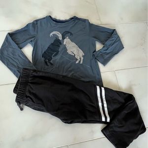 Tea Collection boys size 10 pants and shirt. Great condition!